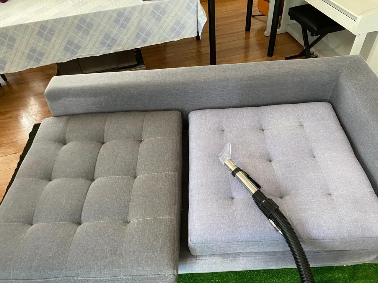 limpieza de muebles y alfombras