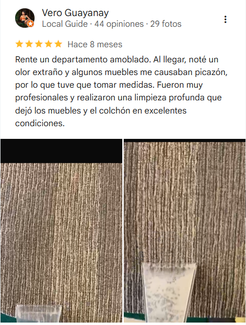 limpieza de muebles y alfombras quito